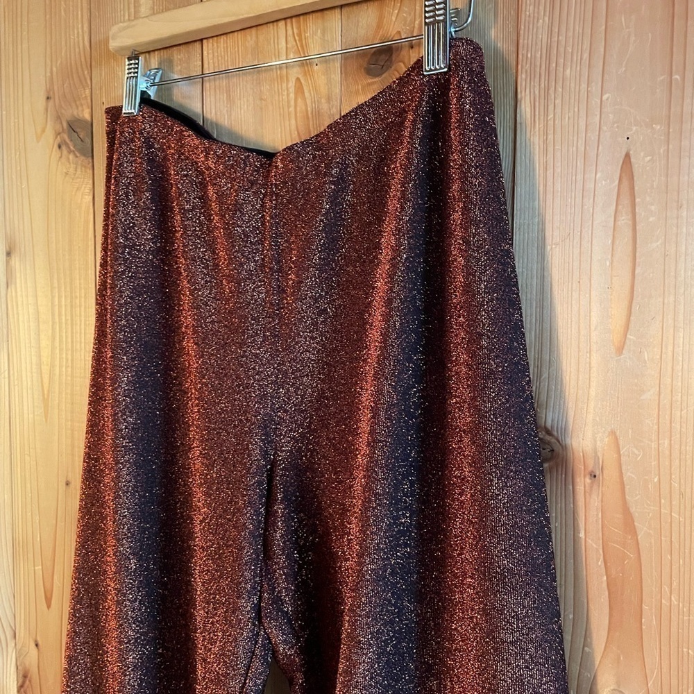 JOHANNA ORTIZ Coolness Factor Lurex Jersey pants FALL 2023 Runway Size XL - Picture 7 of 9